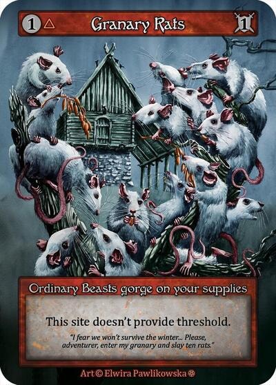Granary Rats (GT) Ordinary (Lightly Played) Gothic Sorcery: Contested Realm: 2025