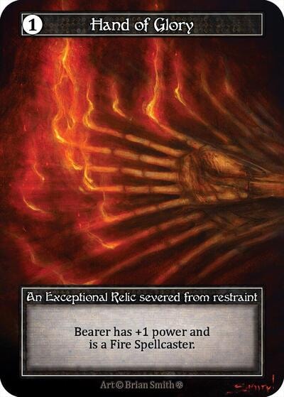 Hand of Glory (Foil) (GT) Exceptional (Foil Near Mint) Gothic Sorcery: Contested Realm: 2025
