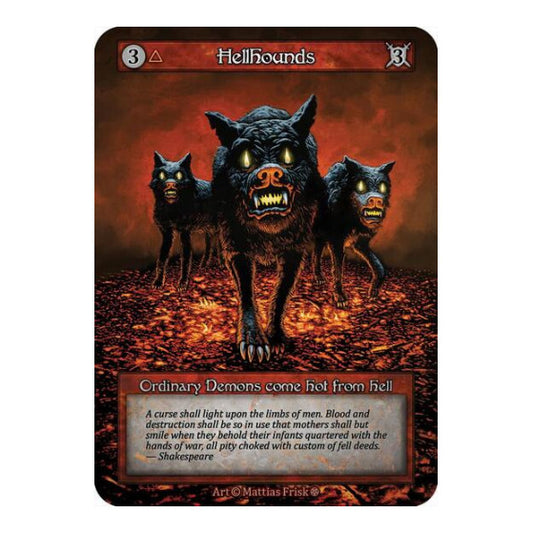 Hellhounds (GT) Ordinary Gothic Sorcery: Contested Realm: 2025