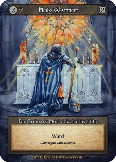 Holy Warrior (GT) Ordinary (Near Mint) Gothic Sorcery Contested Realm: 2025