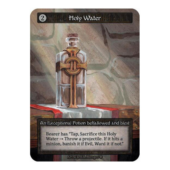 Holy Water (GT) Exceptional (Lightly Played) Gothic Sorcery: Contested Realm: 2025