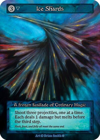 Ice Shards (GT) Ordinary (Near Mint) Gothic Sorcery Contested Realm: 2025