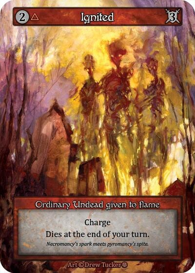 Ignited (GT) Ordinary (Lightly Played) Gothic Sorcery: Contested Realm: 2025