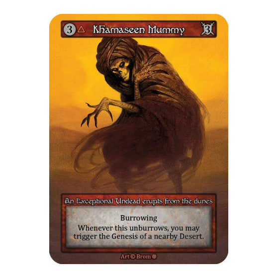 Khamaseen Mummy (GT) Exceptional (Lightly Played) Gothic Sorcery: Contested Realm: 2025