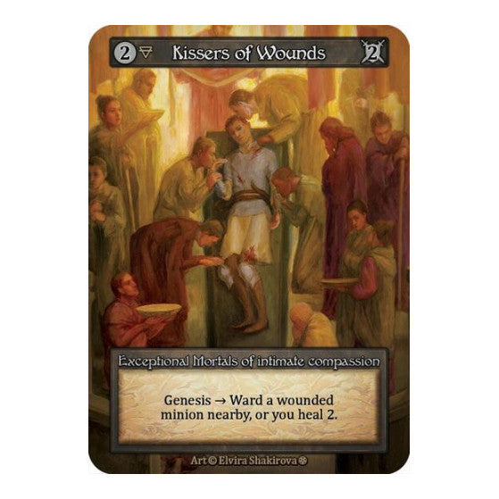 Kissers of Wounds (GT) Exceptional (Lightly Played) Gothic Sorcery: Contested Realm: 2025