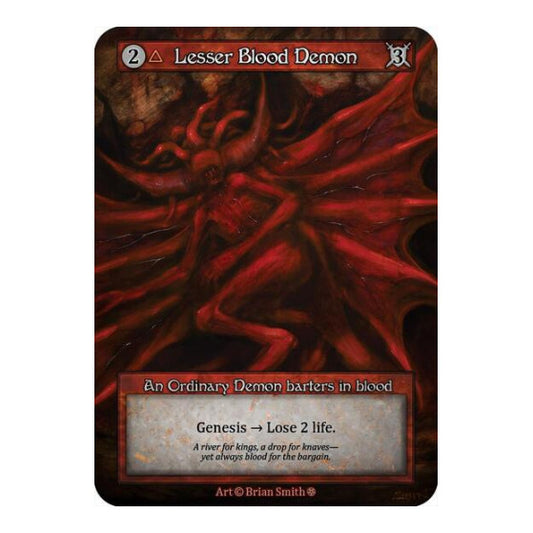Lesser Blood Demon (GT) Ordinary Gothic Sorcery: Contested Realm: 2025