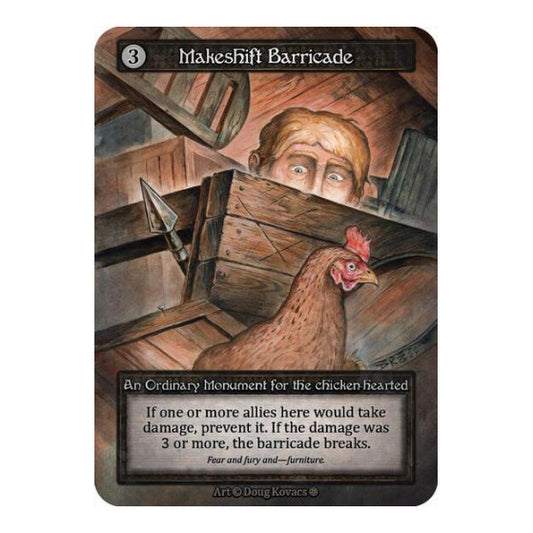 Makeshift Barricade (GT) Ordinary Gothic Sorcery: Contested Realm: 2025