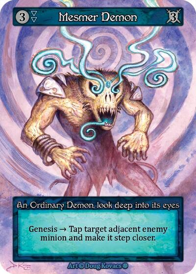 Mesmer Demon (GT) Ordinary (Near Mint) Gothic Sorcery Contested Realm: 2025