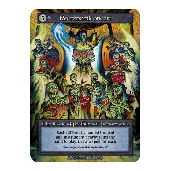 Necronomiconcert (GT) Elite (Lightly Played) Gothic Sorcery: Contested Realm: 2025