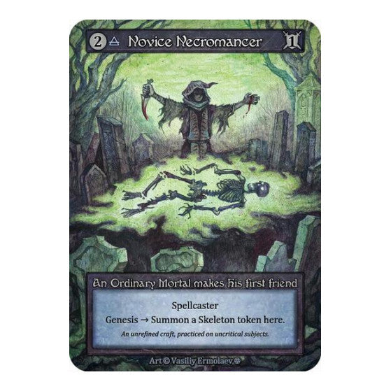 Novice Necromancer (GT) Ordinary (Lightly Played) Gothic Sorcery: Contested Realm: 2025
