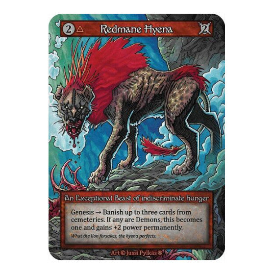 Redmane Hyena (GT) Exceptional (Lightly Played) Gothic Sorcery: Contested Realm: 2025