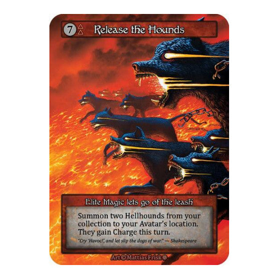 Release the Hounds (GT) Elite (Lightly Played) Gothic Sorcery: Contested Realm: 2025
