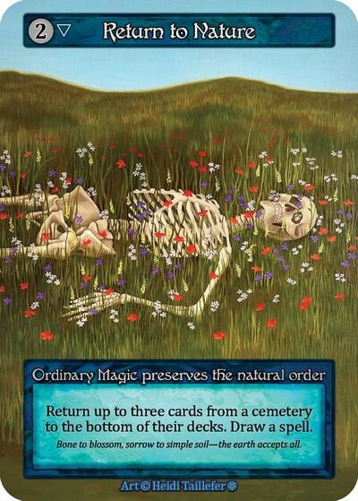 Return to Nature (GT) Ordinary (Lightly Played) Gothic Sorcery: Contested Realm: 2025