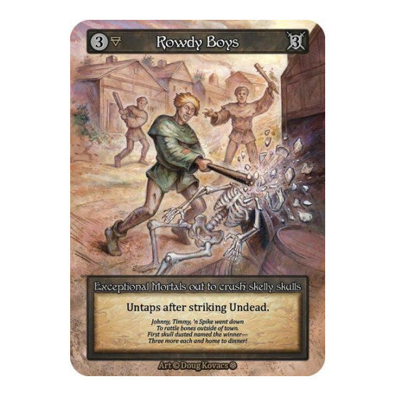 Rowdy Boys (GT) Exceptional (Lightly Played) Gothic Sorcery: Contested Realm: 2025