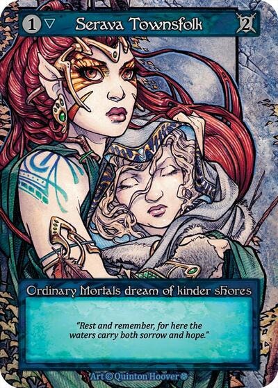 Serava Townsfolk (GT) Ordinary (Lightly Played) Gothic Sorcery: Contested Realm: 2025