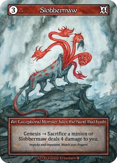 Slobbermaw (Foil) (GT) Exceptional (Foil Near Mint) Gothic Sorcery: Contested Realm: 2025