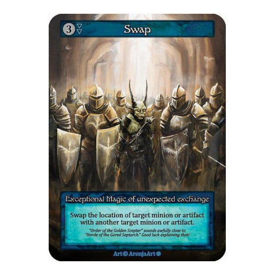 Swap (GT) Exceptional (Lightly Played) Gothic Sorcery: Contested Realm: 2025