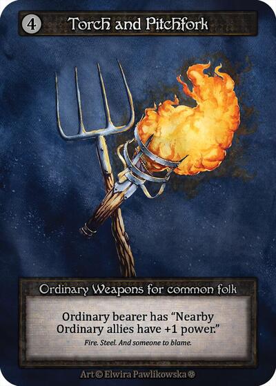 Torch and Pitchfork (GT) Ordinary (Near Mint) Gothic Sorcery: Contested Realm: 2025