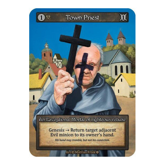 Town Priest (GT) Exceptional (Lightly Played) Gothic Sorcery: Contested Realm: 2025