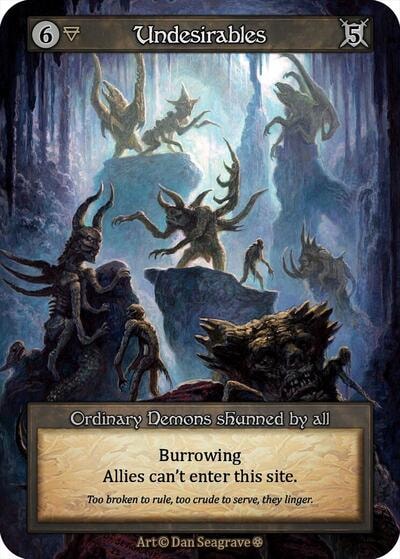 Undesirables (GT) Ordinary (Lightly Played) Gothic Sorcery: Contested Realm: 2025