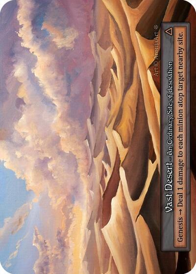 Vast Desert (GT) Ordinary (Lightly Played) Gothic Sorcery: Contested Realm: 2025