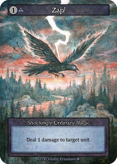 Zap! (GT) Ordinary Gothic Sorcery: Contested Realm: 2025