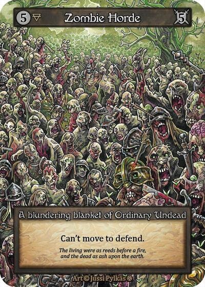 Zombie Horde (GT) Ordinary (Lightly Played) Gothic Sorcery: Contested Realm: 2025