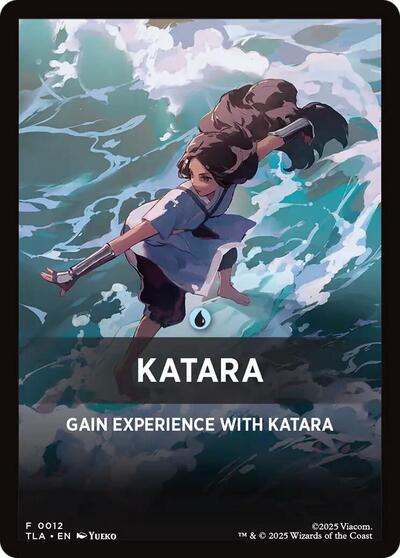 Katara Theme Card (TLA) #12 T (Near Mint) Avatar: The Last Airbender Magic: The Gathering: 2025