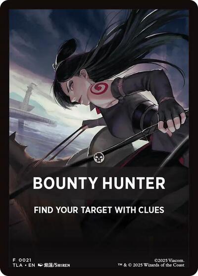 Bounty Hunter Theme Card (TLA) #21 T (Near Mint) Avatar: The Last Airbender Magic: The Gathering: 2025
