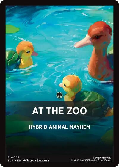 At The Zoo Theme Card (TLA) #37 T (Near Mint) Avatar: The Last Airbender Magic: The Gathering: 2025