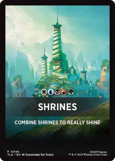 Shrines Theme Card (TLA) #46 T (Near Mint) Avatar: The Last Airbender Magic: The Gathering: 2025