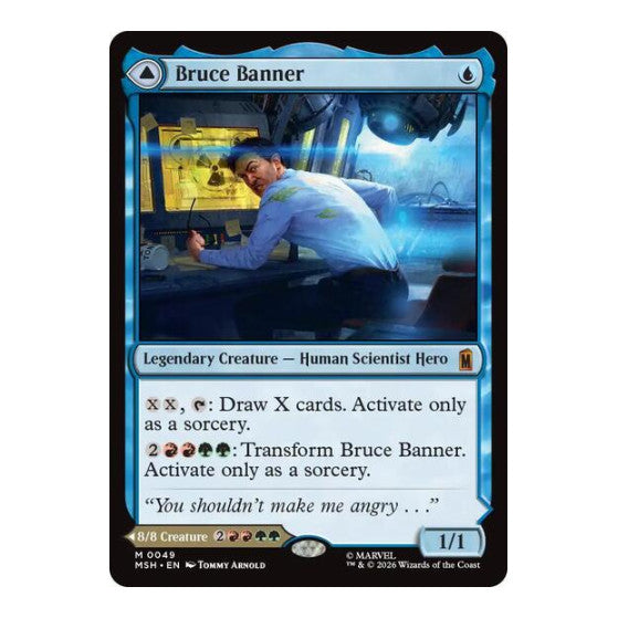 Bruce Banner (MSH) #49 Mythic Rare (Near Mint) Marvel Super Heroes Magic: The Gathering: 2026