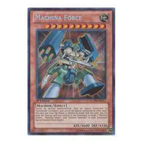 Machina Force (LC03) #LCYW-EN171 Secret Rare (1st Edition Damaged) Legendary Collection 3: Yugi's World YuGiOh: 2012