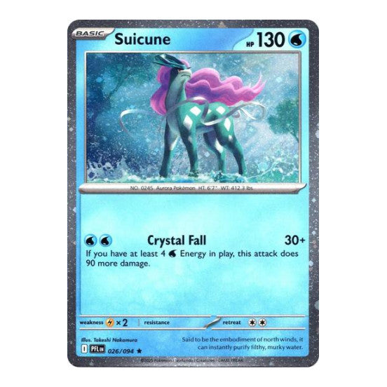 Suicune (Cosmos Holo) (MCAP) #026/094 Rare (Holofoil Near Mint) Miscellaneous Cards & Products Pokemon: 2026