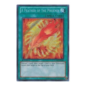 A Feather of the Phoenix (LC03) #LCYW-EN280 Secret Rare (1st Edition Moderately Played) Legendary Collection 3: Yugi's World YuGiOh: 2012
