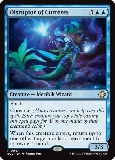2026 Magic: Lorwyn Eclipsed (ECL) - Disruptor of Currents (#47, Rare)