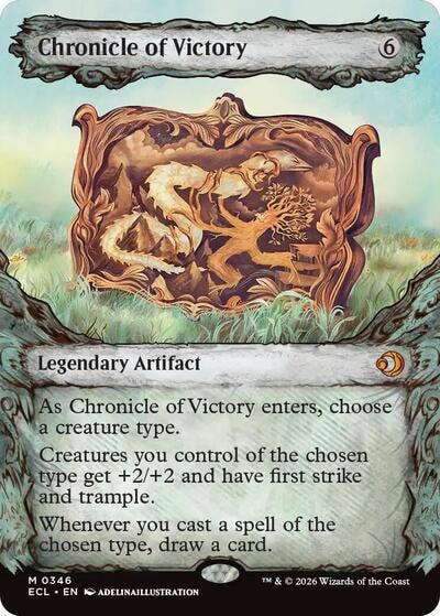 Chronicle of Victory Showcase (ECL) #346 Mythic Rare Lorwyn Eclipsed Magic: The Gathering: 2026