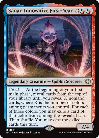 Sanar Innovative First Year (ECL) #241 Rare (Near Mint) Lorwyn Eclipsed Magic: The Gathering: 2026