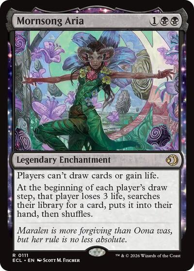 Mornsong Aria (ECL) #111 Rare Lorwyn Eclipsed Magic: The Gathering: 2026