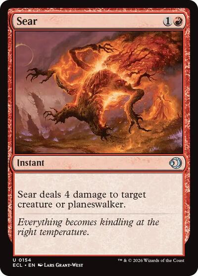 Sear (ECL) #154 Uncommon (Lightly Played) Lorwyn Eclipsed Magic: The Gathering: 2026