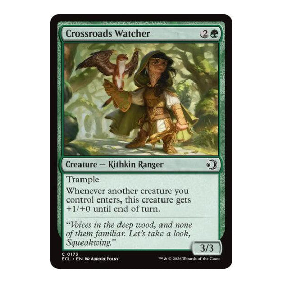 Crossroads Watcher (ECL) #173 Common Lorwyn Eclipsed Magic: The Gathering: 2026