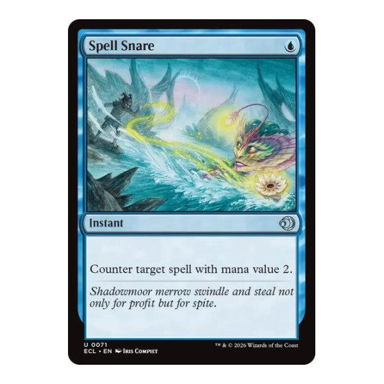 Spell Snare (ECL) #71 Uncommon (Lightly Played) Lorwyn Eclipsed Magic: The Gathering: 2026