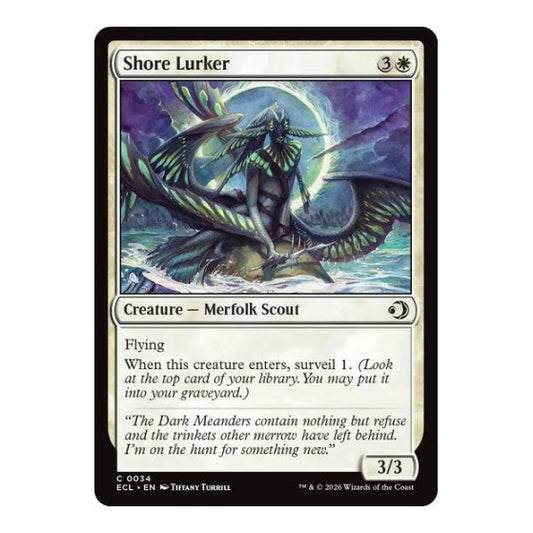 Shore Lurker (ECL) #34 Common Lorwyn Eclipsed Magic: The Gathering: 2026