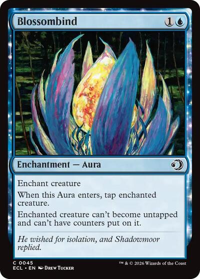 2026 Magic: Lorwyn Eclipsed (ECL) - Blossombind (#45, Common)