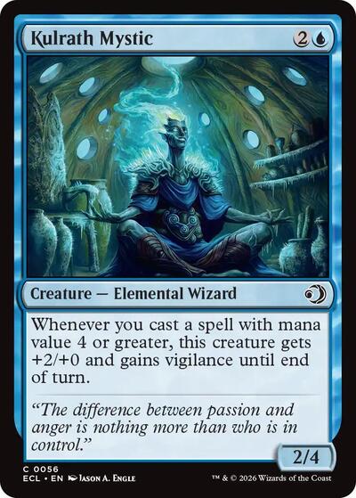 2026 Magic: Lorwyn Eclipsed (ECL) - Kulrath Mystic (#56, Common) (Lightly Played)