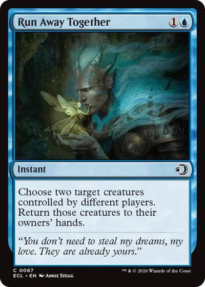 2026 Magic: Lorwyn Eclipsed (ECL) - Run Away Together (#67, Common) (Lightly Played)