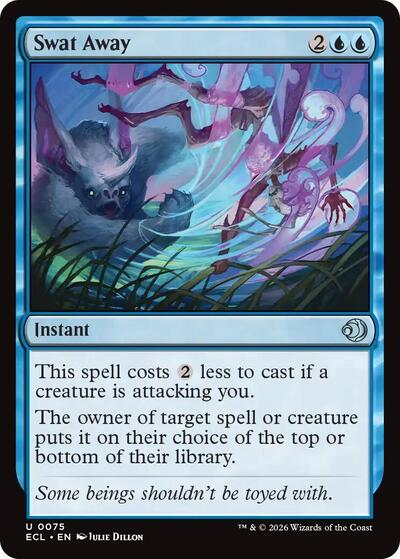 Swat Away (ECL) #75 Uncommon Lorwyn Eclipsed Magic: The Gathering: 2026