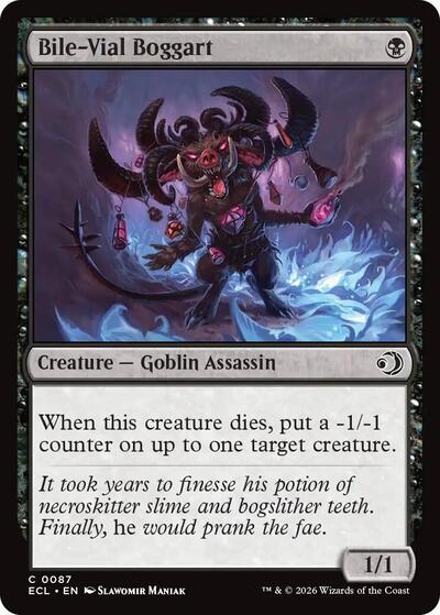 Bile Vial Boggart (ECL) #87 Common Lorwyn Eclipsed Magic: 2026
