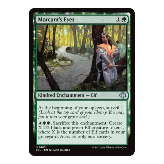 Morcant's Eyes (ECL) #185 Uncommon Lorwyn Eclipsed Magic: The Gathering: 2026