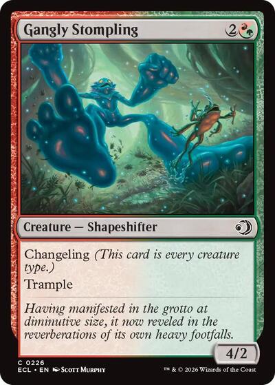 2026 Magic: Lorwyn Eclipsed (ECL) - Gangly Stompling (#226, Common) (Lightly Played)